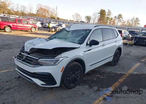 2022 Volkswagen Tiguan 2.0T Se R-Line Black from USA, damaged, VIN 3VVCB7AX7NM007366